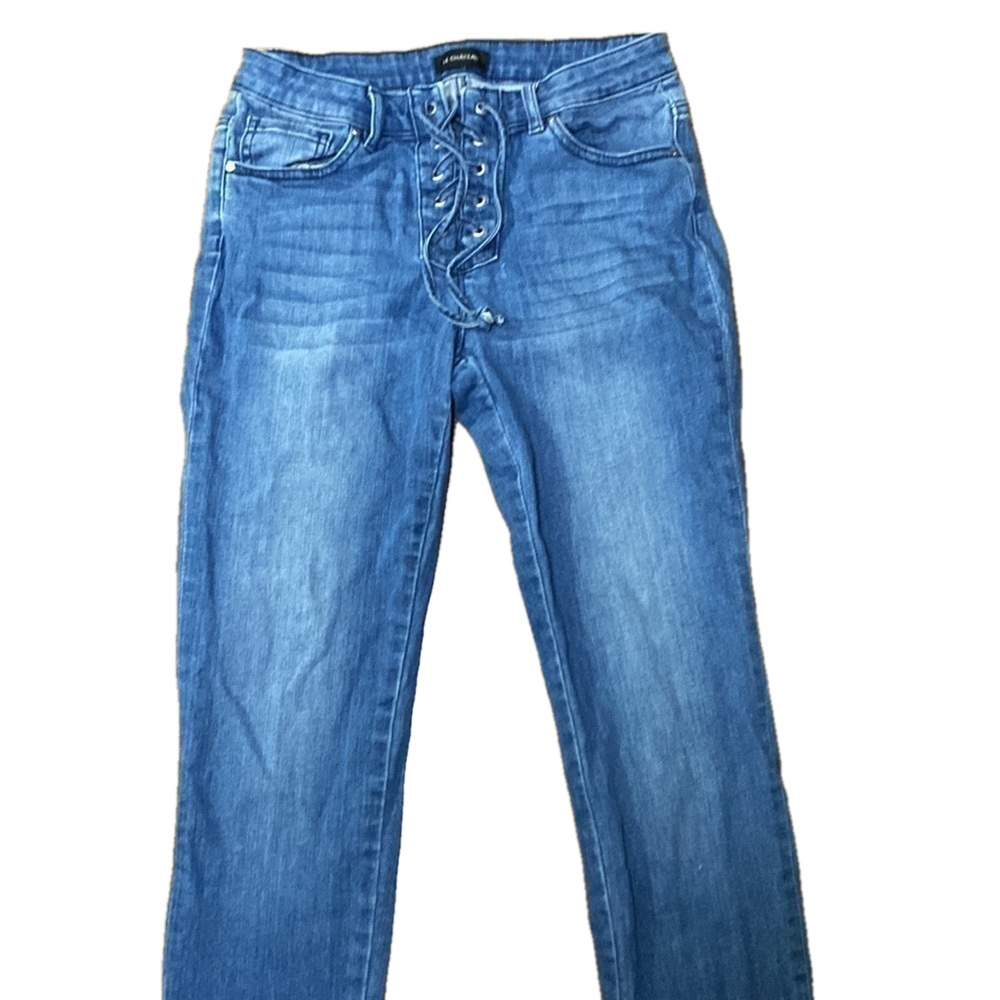 🌷le Chateau🌷 Vintage Lace Up Low Rise Jeans